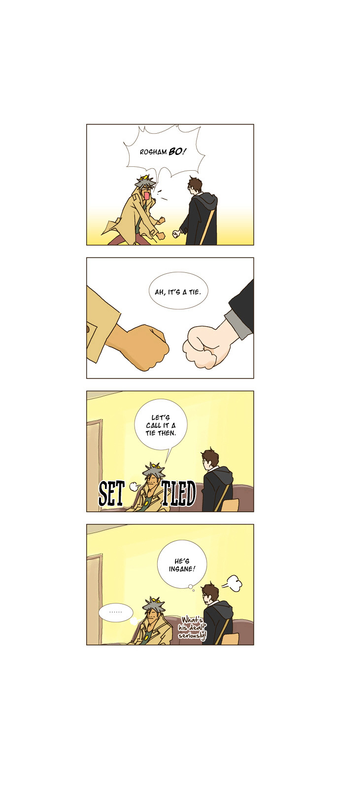 Today's Romantics Club Chapter 12 page 6 - Chapter 12 : Because you're doing something obnoxious