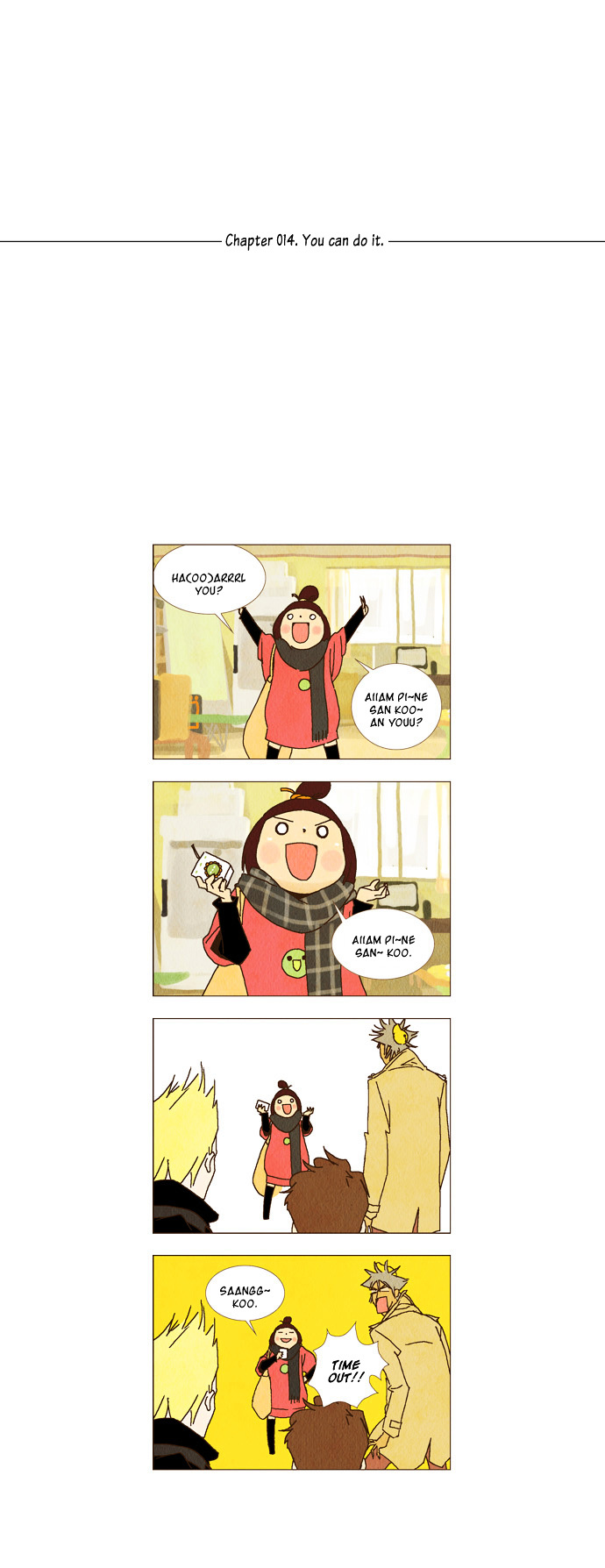Today's Romantics Club Chapter 14 page 1 - Chapter 14 : You can do it