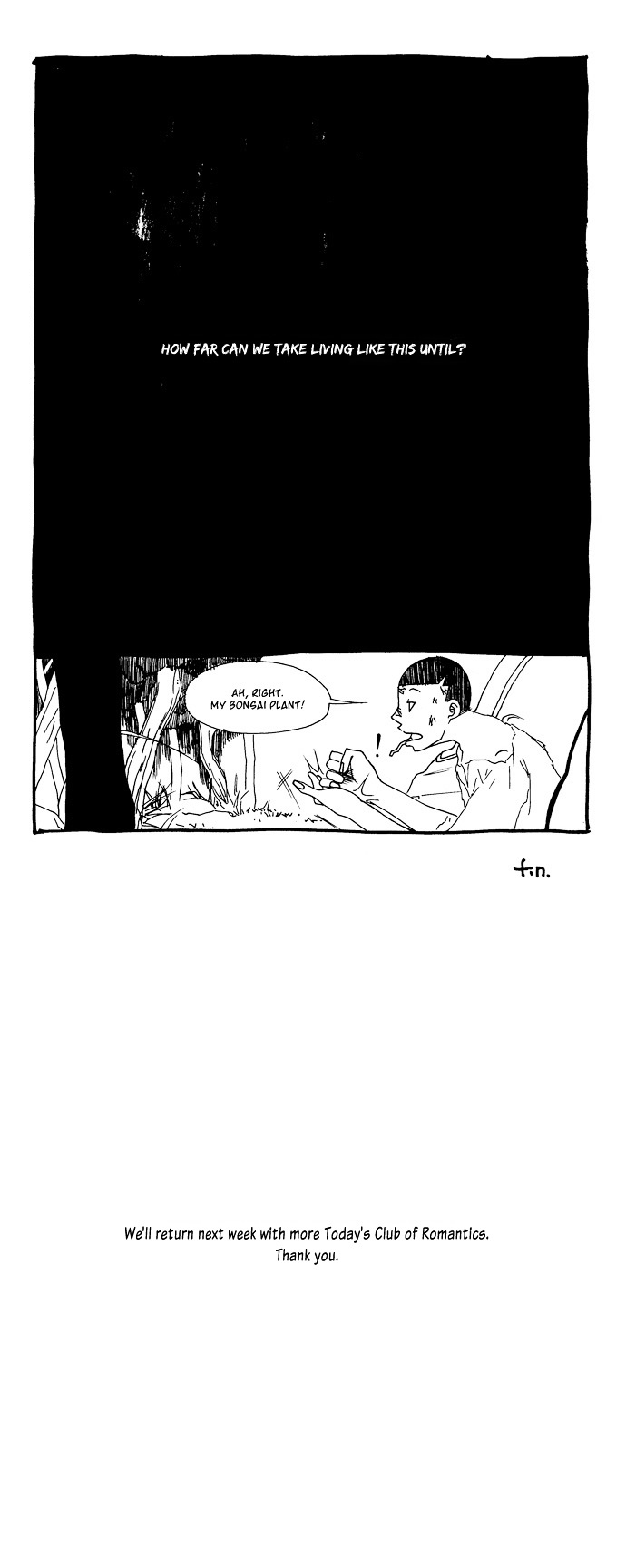 Today's Romantics Club Chapter 15.5 page 21 - Chapter 15.5 : Short satisfaction.