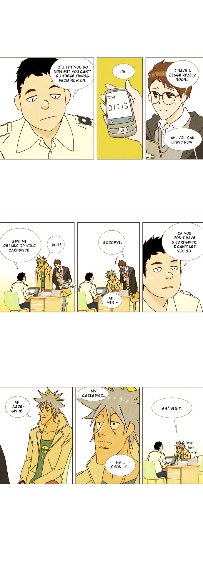 Today's Romantics Club Chapter 2 page 13 - Chapter 2 : I depart to become a butterfly.
