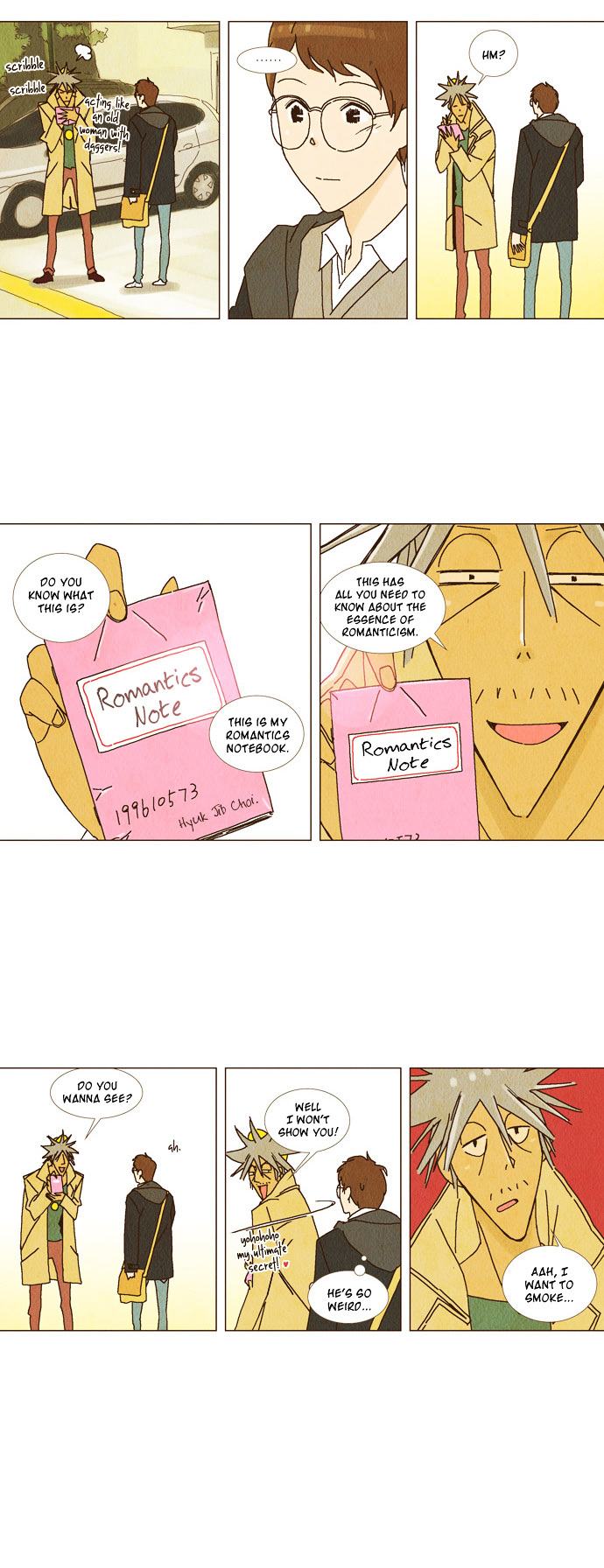 Today's Romantics Club Chapter 2 page 16 - Chapter 2 : I depart to become a butterfly.