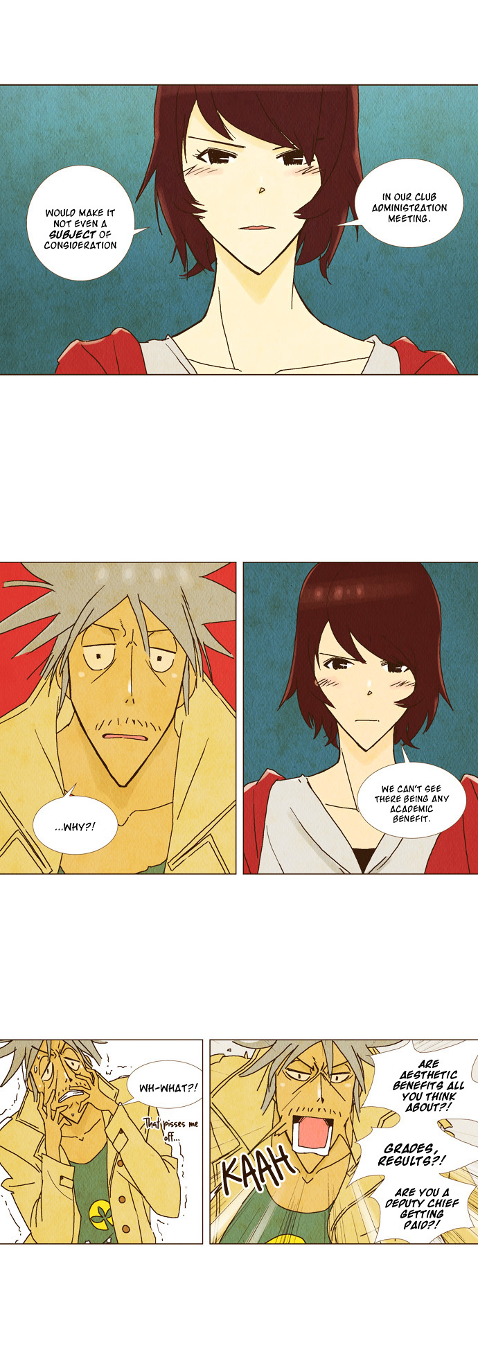 Today's Romantics Club Chapter 2 page 3 - Chapter 2 : I depart to become a butterfly.