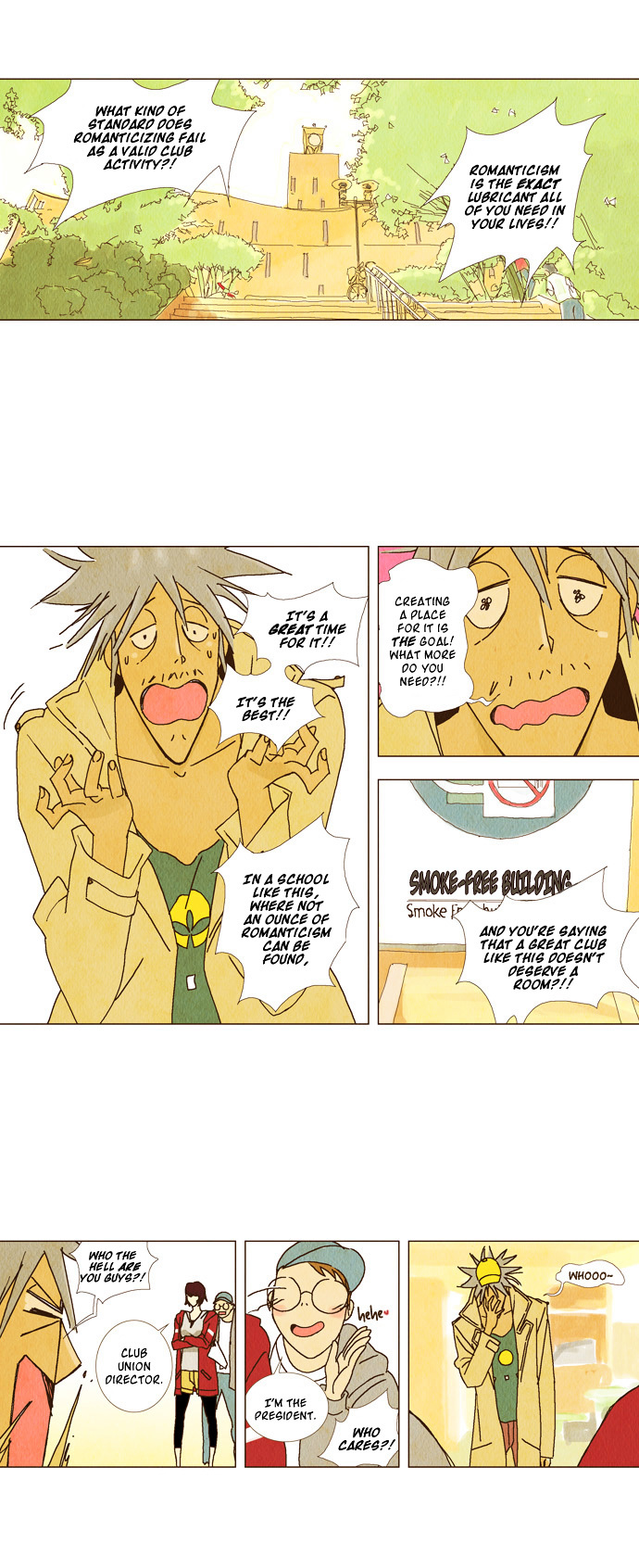 Today's Romantics Club Chapter 2 page 4 - Chapter 2 : I depart to become a butterfly.