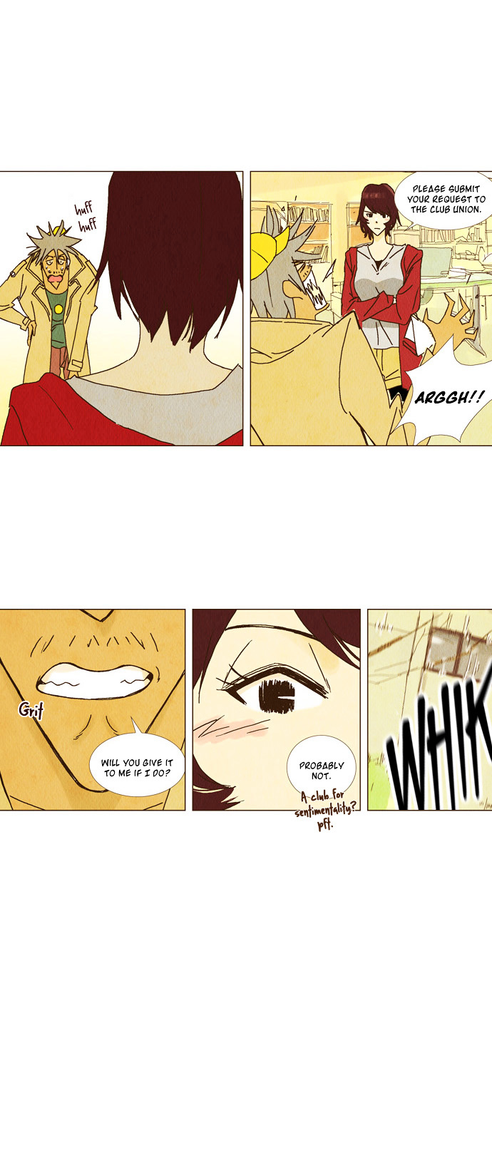 Today's Romantics Club Chapter 2 page 7 - Chapter 2 : I depart to become a butterfly.