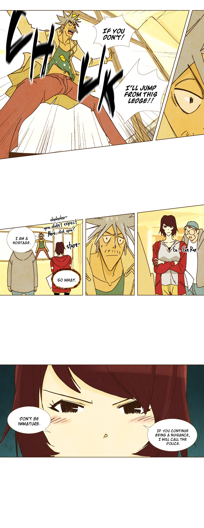 Today's Romantics Club Chapter 2 page 8 - Chapter 2 : I depart to become a butterfly.