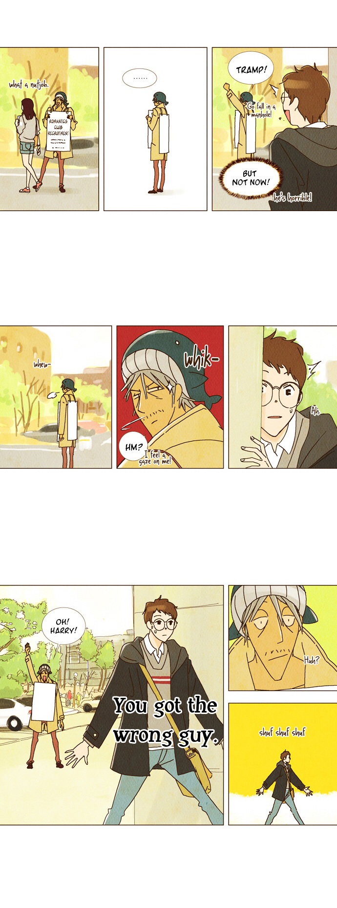 Today's Romantics Club Chapter 3 page 5 - Chapter 3 : Okay, all those who are hungry, raise your hands. Here's rice in bee...