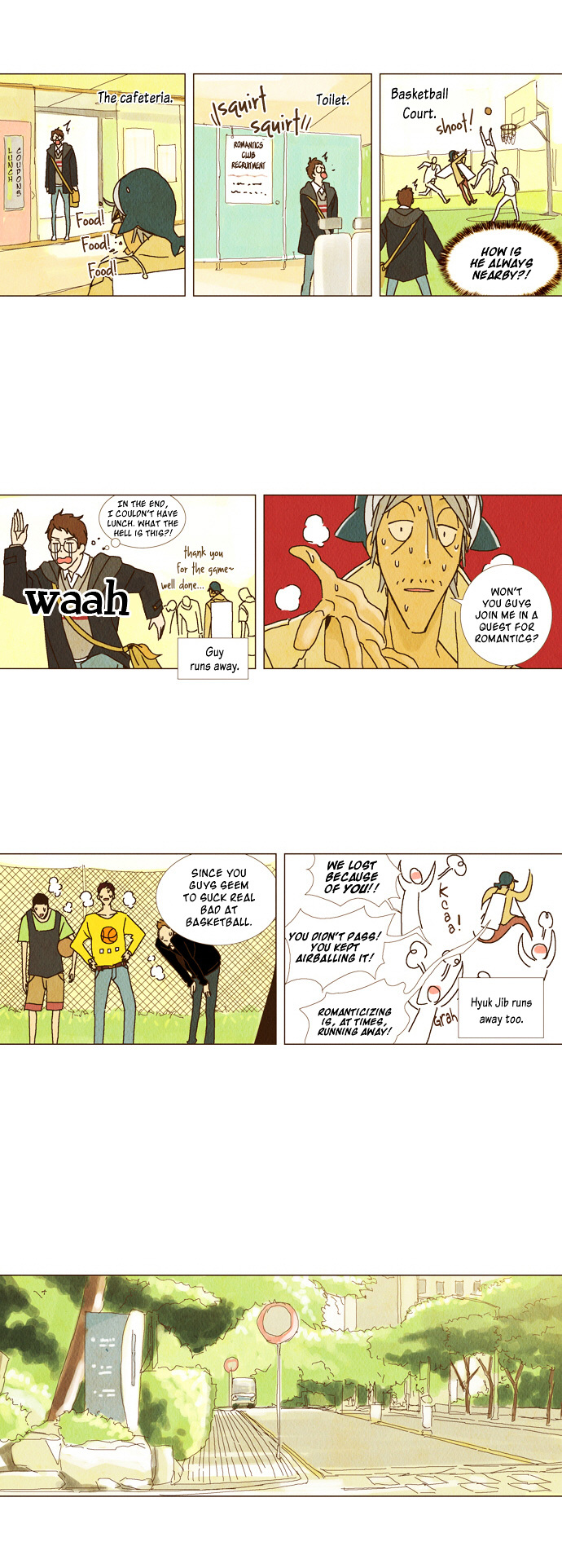 Today's Romantics Club Chapter 3 page 7 - Chapter 3 : Okay, all those who are hungry, raise your hands. Here's rice in bee...