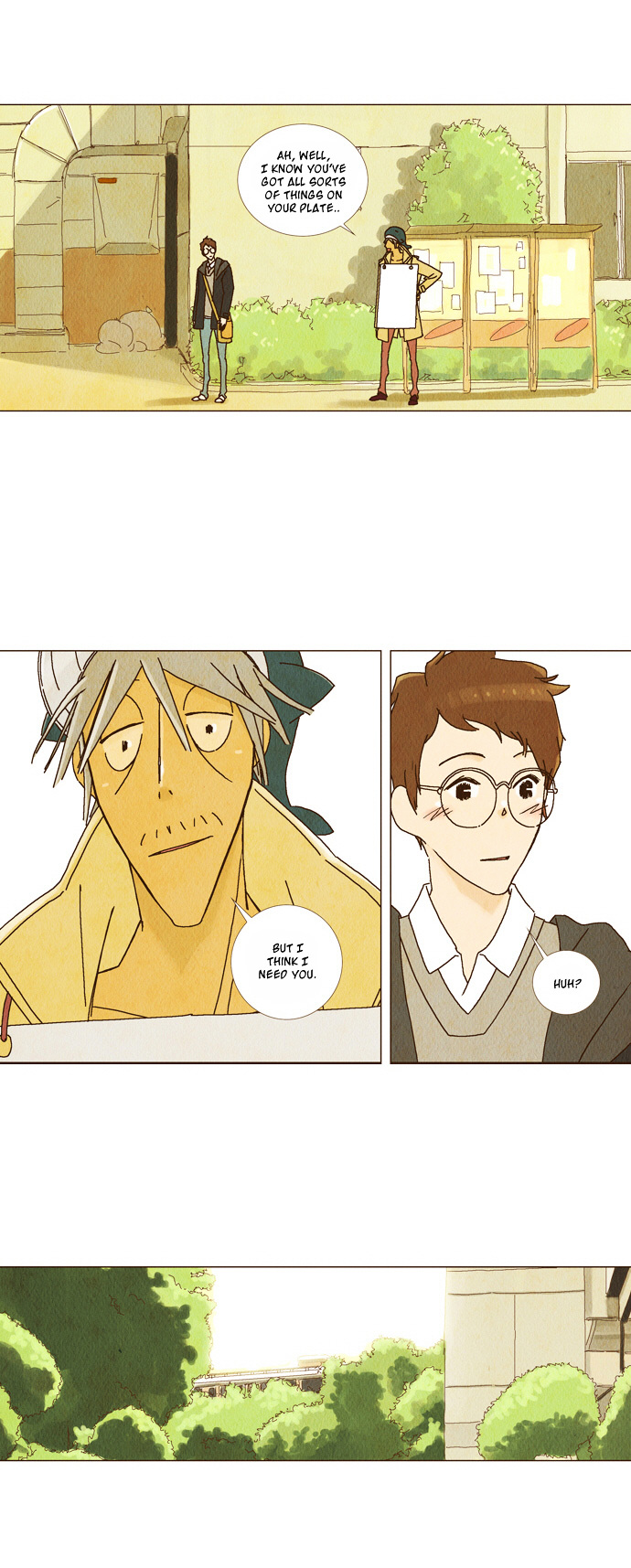 Today's Romantics Club Chapter 3 page 9 - Chapter 3 : Okay, all those who are hungry, raise your hands. Here's rice in bee...