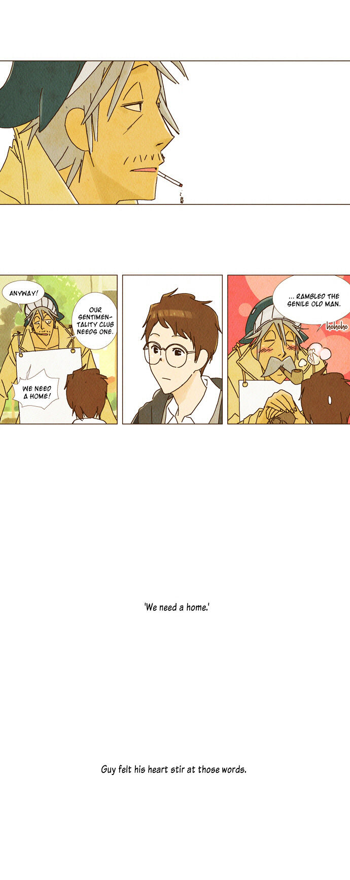 Today's Romantics Club Chapter 4 page 11 - Chapter 4 : He Was a Weird Friend. He Was Ridiculously Tall but Had Long Hai...