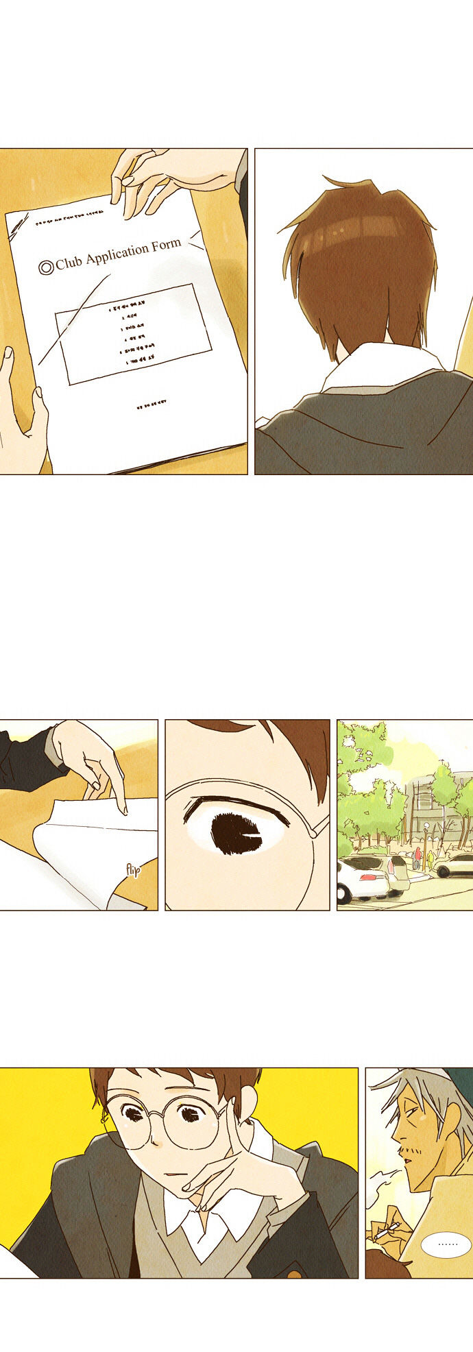 Today's Romantics Club Chapter 4 page 13 - Chapter 4 : He Was a Weird Friend. He Was Ridiculously Tall but Had Long Hai...