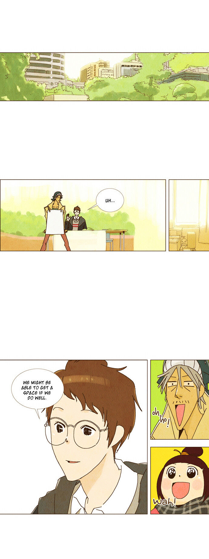 Today's Romantics Club Chapter 4 page 14 - Chapter 4 : He Was a Weird Friend. He Was Ridiculously Tall but Had Long Hai...