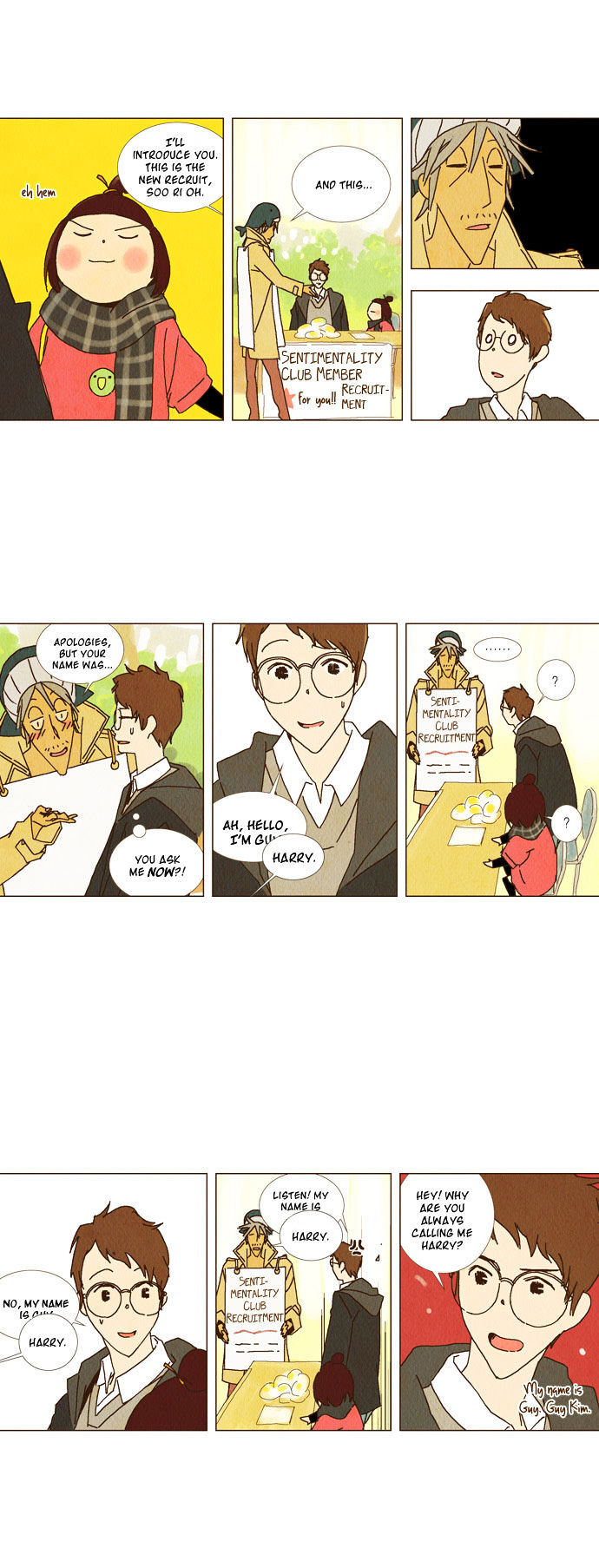 Today's Romantics Club Chapter 4 page 3 - Chapter 4 : He Was a Weird Friend. He Was Ridiculously Tall but Had Long Hai...