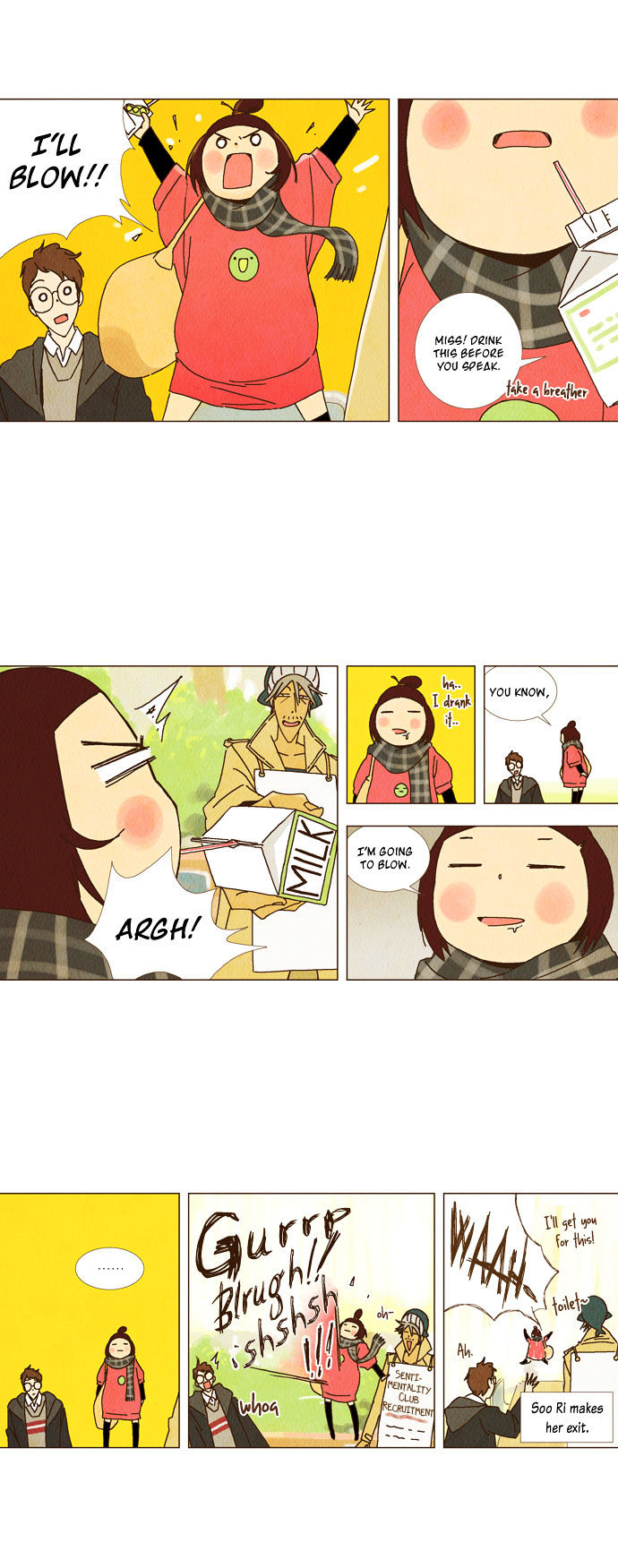 Today's Romantics Club Chapter 4 page 6 - Chapter 4 : He Was a Weird Friend. He Was Ridiculously Tall but Had Long Hai...