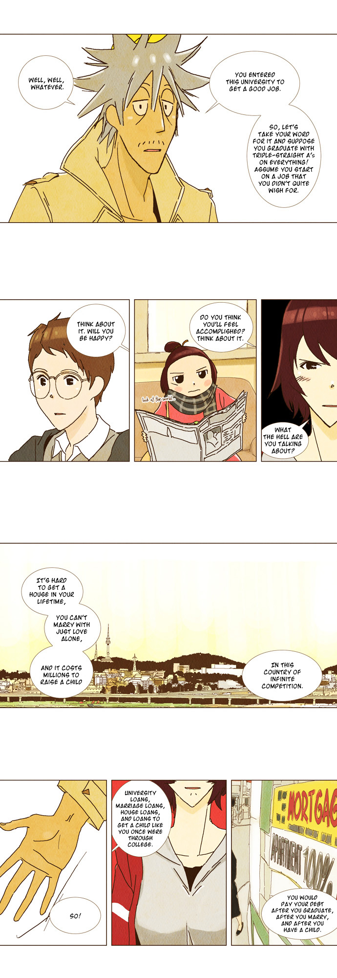 Today's Romantics Club Chapter 5 page 11 - Chapter 5 : Wah - Laughter broke out at once.