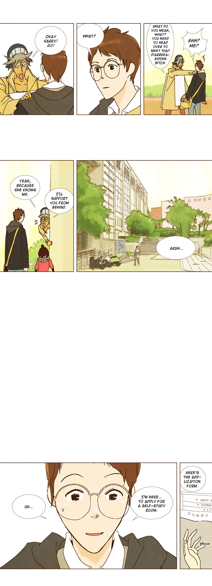 Today's Romantics Club Chapter 5 page 6 - Chapter 5 : Wah - Laughter broke out at once.