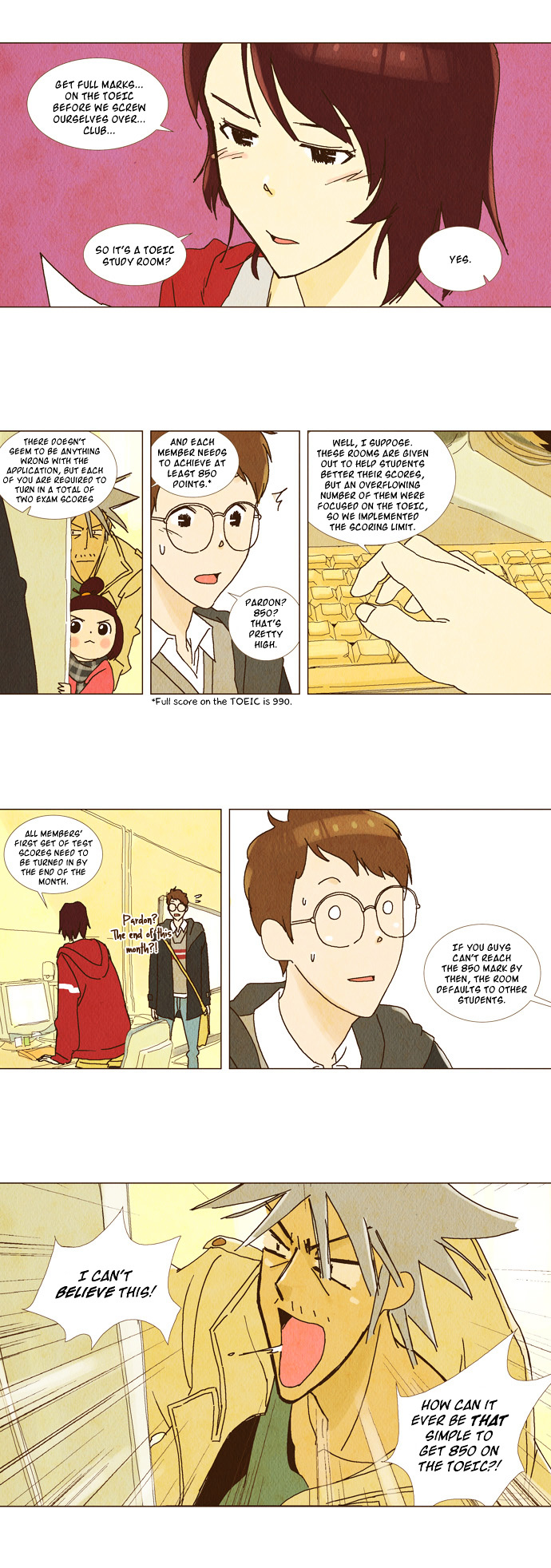 Today's Romantics Club Chapter 5 page 7 - Chapter 5 : Wah - Laughter broke out at once.