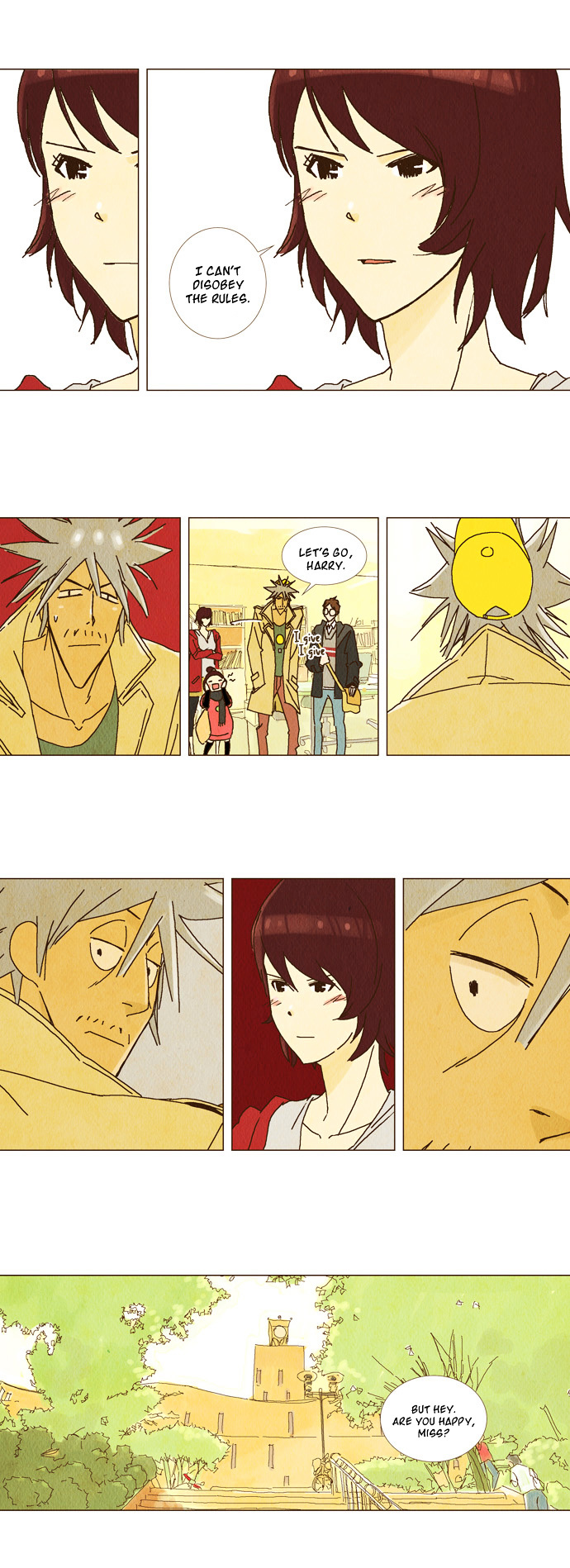 Today's Romantics Club Chapter 5 page 9 - Chapter 5 : Wah - Laughter broke out at once.