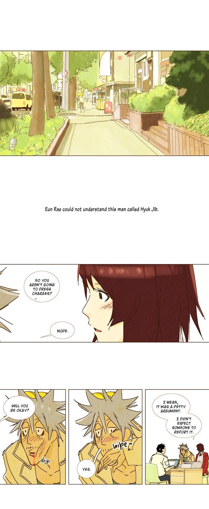 Today's Romantics Club Chapter 6 page 10 - Chapter 6 : Let's share those cigarettes.