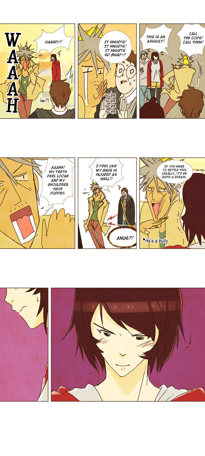 Today's Romantics Club Chapter 6 page 4 - Chapter 6 : Let's share those cigarettes.