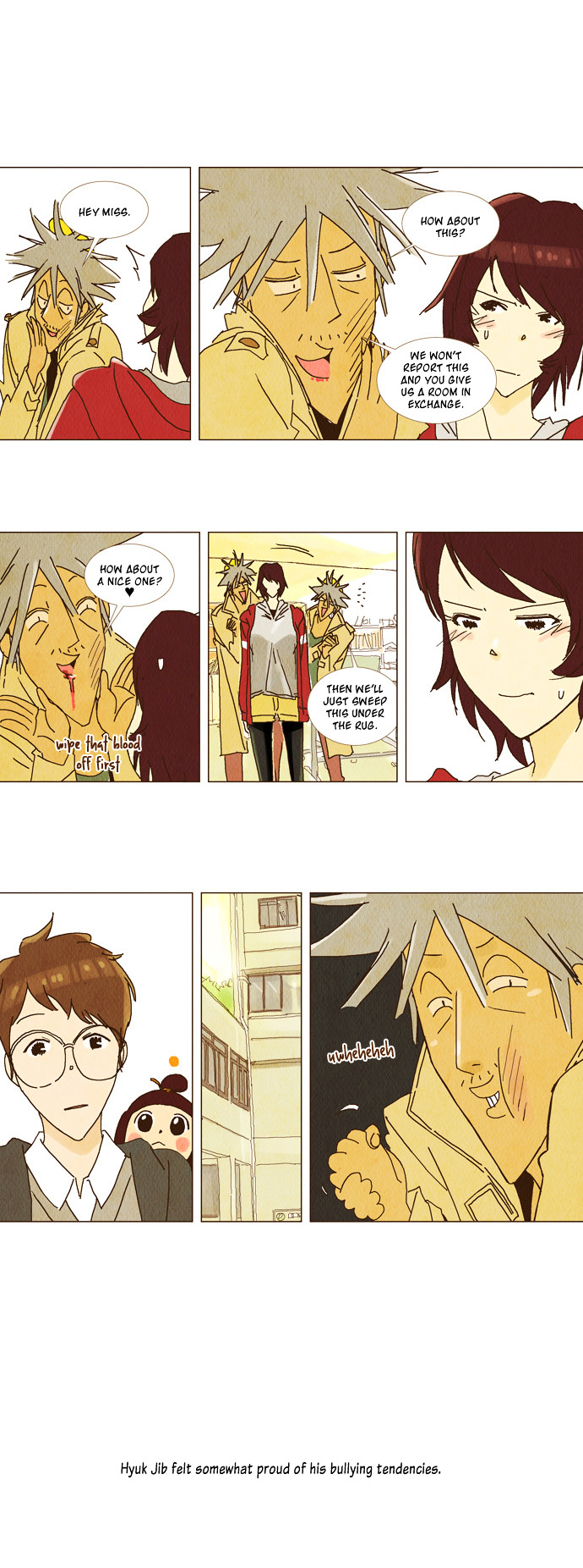 Today's Romantics Club Chapter 6 page 5 - Chapter 6 : Let's share those cigarettes.