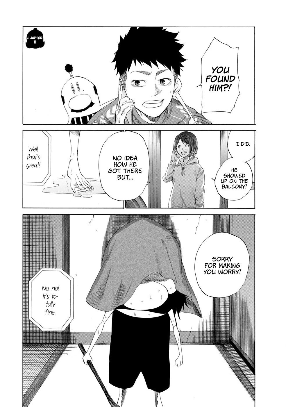 Together with Gau Chapter 11 page 1 - Chapter 11: Acting Strange with Gau-chan