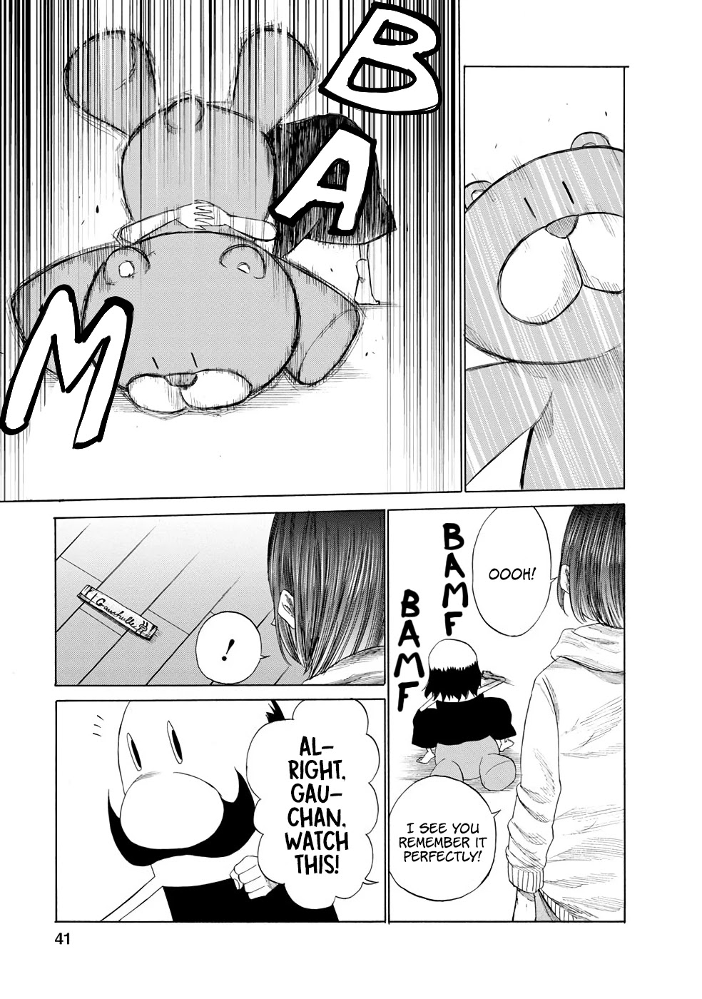 Together with Gau Chapter 11 page 17 - Chapter 11: Acting Strange with Gau-chan