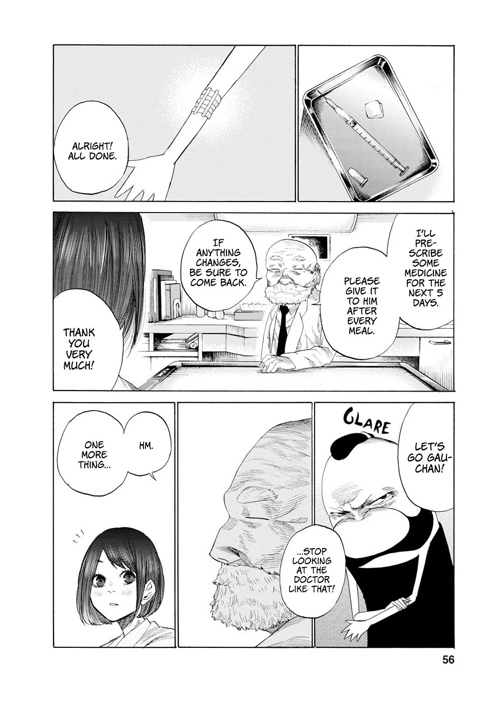 Together with Gau Chapter 12 page 10 - Chapter 12: Cold with Gau-chan