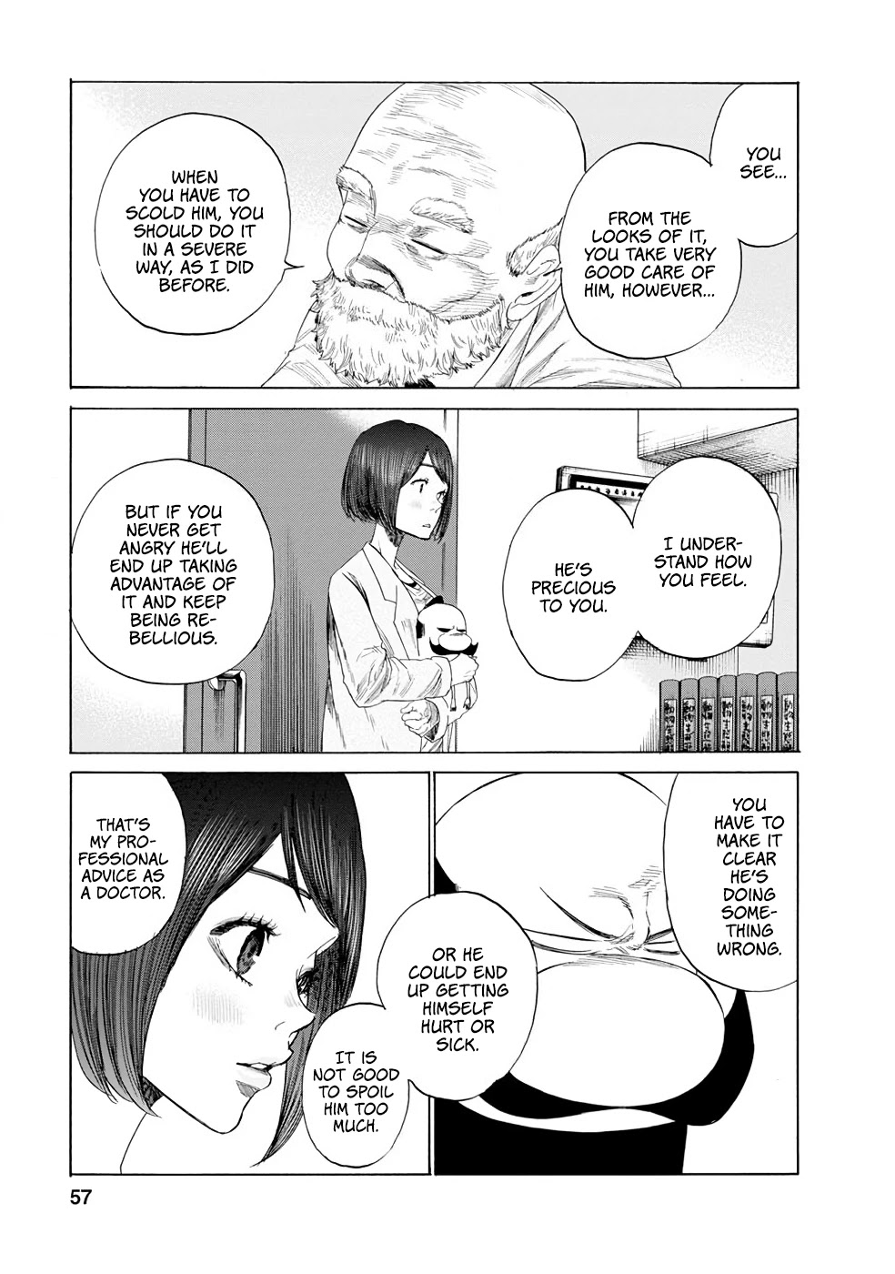 Together with Gau Chapter 12 page 11 - Chapter 12: Cold with Gau-chan