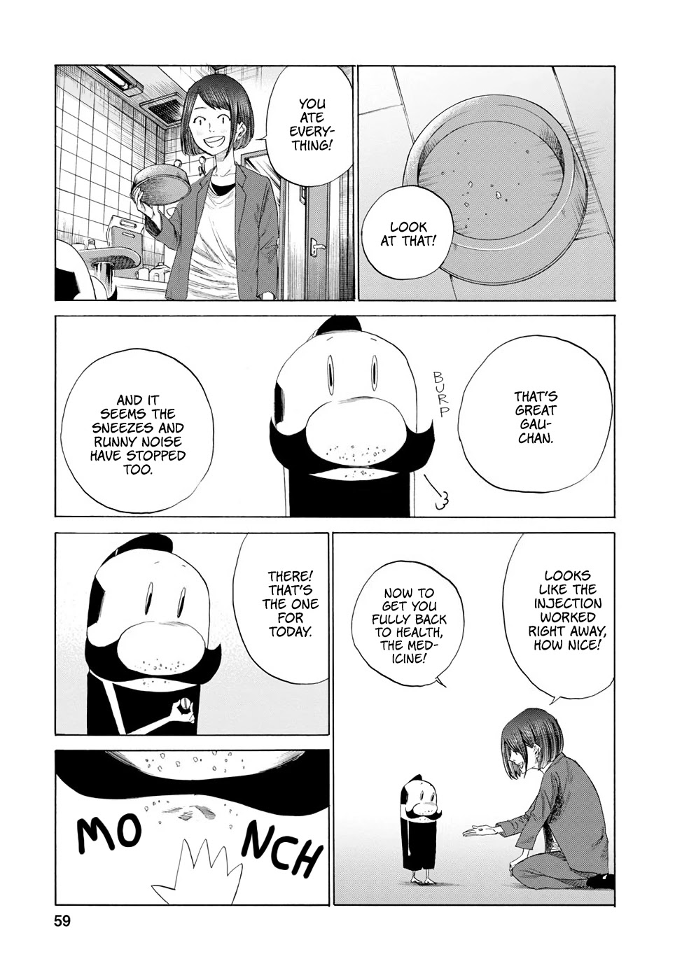 Together with Gau Chapter 12 page 13 - Chapter 12: Cold with Gau-chan