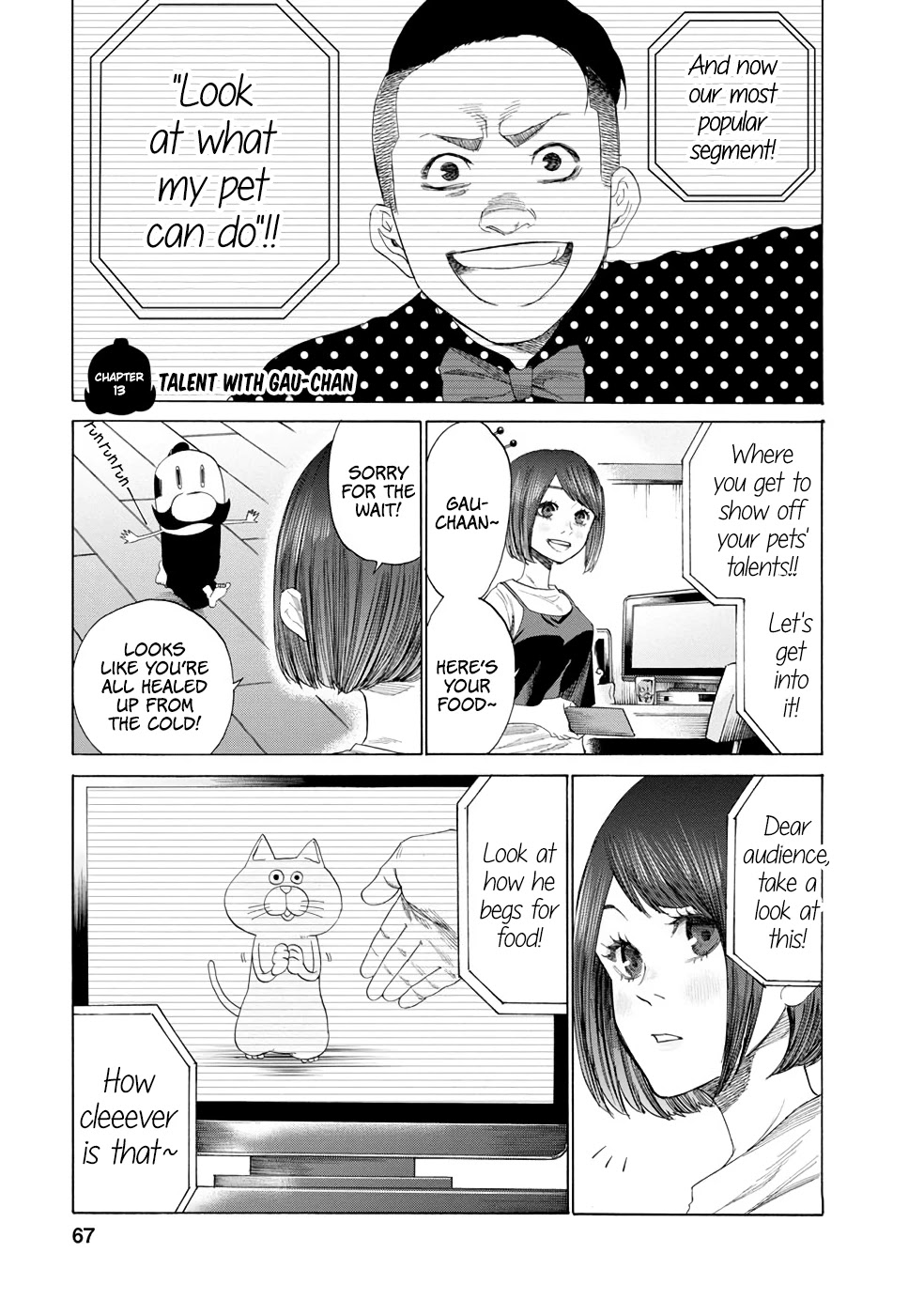 Together with Gau Chapter 13 page 1 - Chapter 13: Talent with Gau-chan