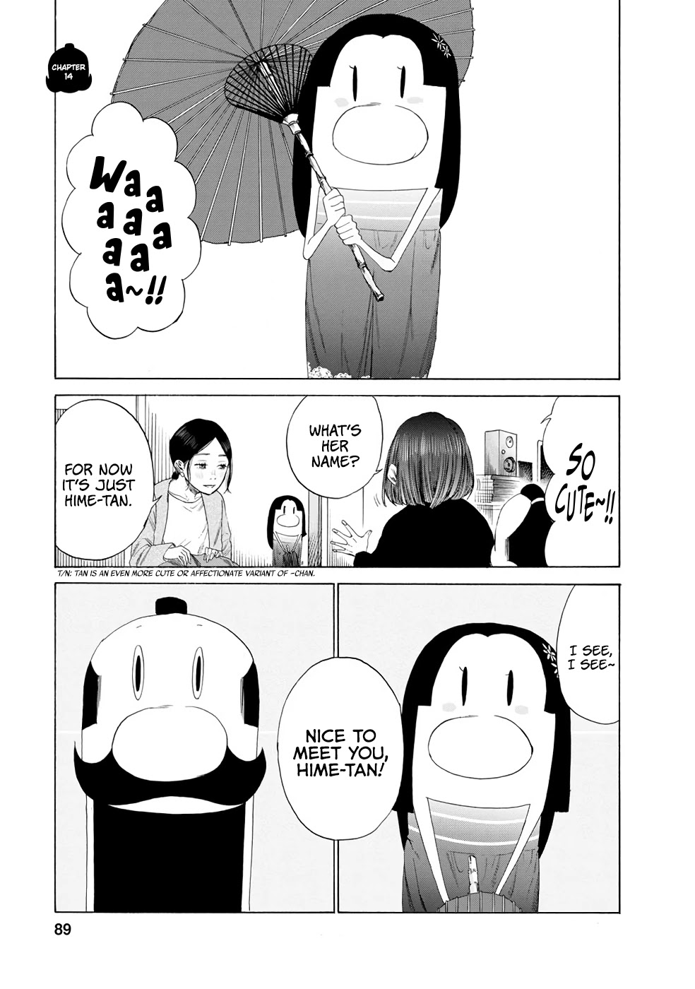 Together with Gau Chapter 14 page 1 - Chapter 14: Love with Gau-chan