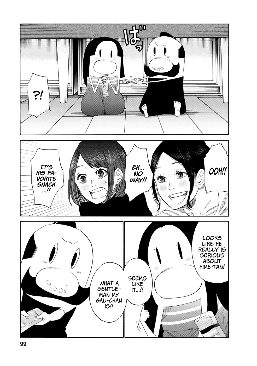 Together with Gau Chapter 14 page 11 - Chapter 14: Love with Gau-chan