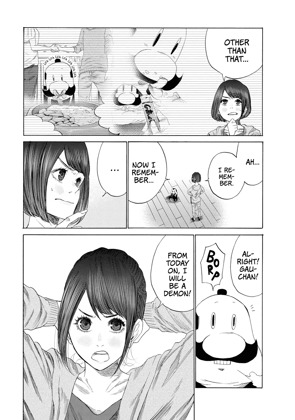 Together with Gau Chapter 15 page 3 - Chapter 15: Diet with Gau-chan