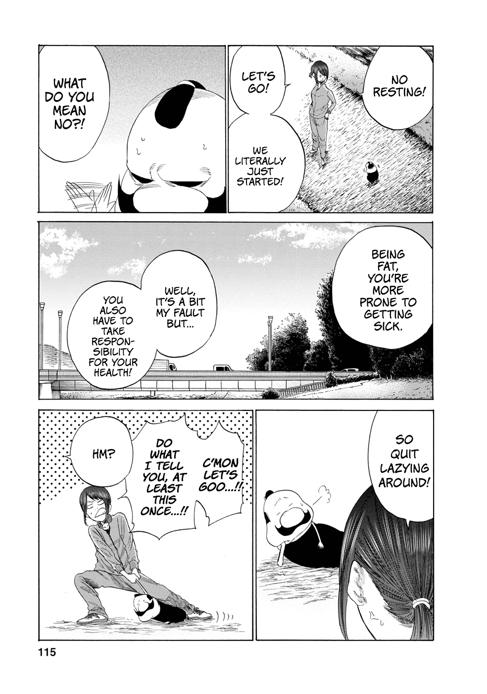 Together with Gau Chapter 15 page 5 - Chapter 15: Diet with Gau-chan
