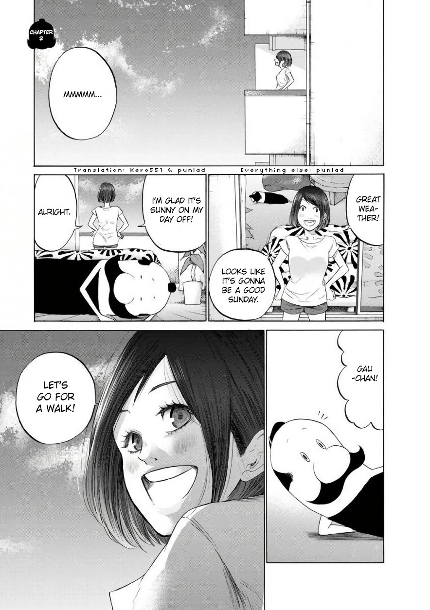 Together with Gau Chapter 2 page 1 - Chapter 2: Walking with Gau-chan