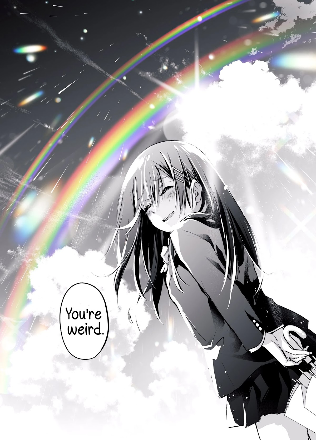 Together with the Rain Chapter 1 page 10 - Chapter 1: When she's in a bad mood, it rains.
