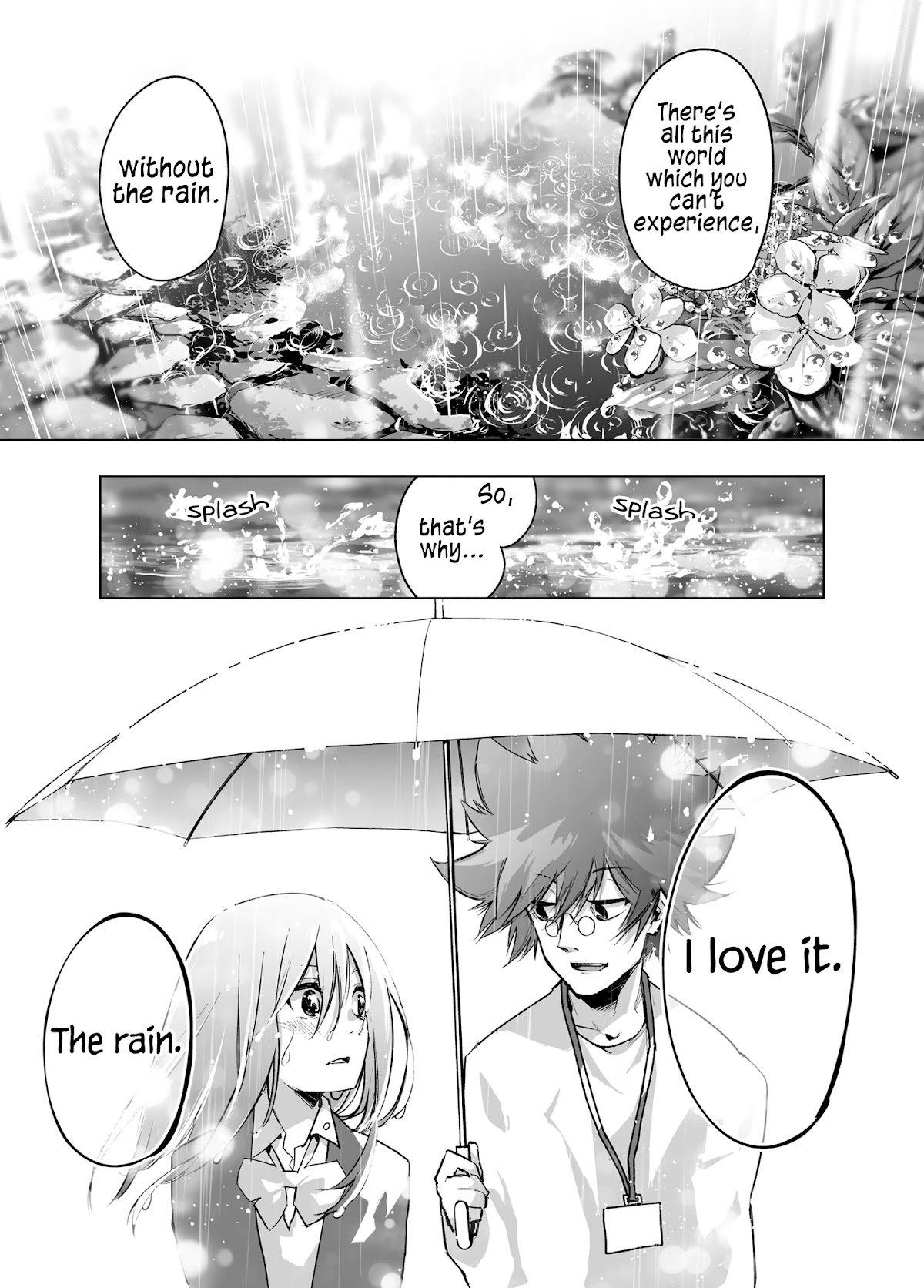 Together with the Rain Chapter 1 page 8 - Chapter 1: When she's in a bad mood, it rains.