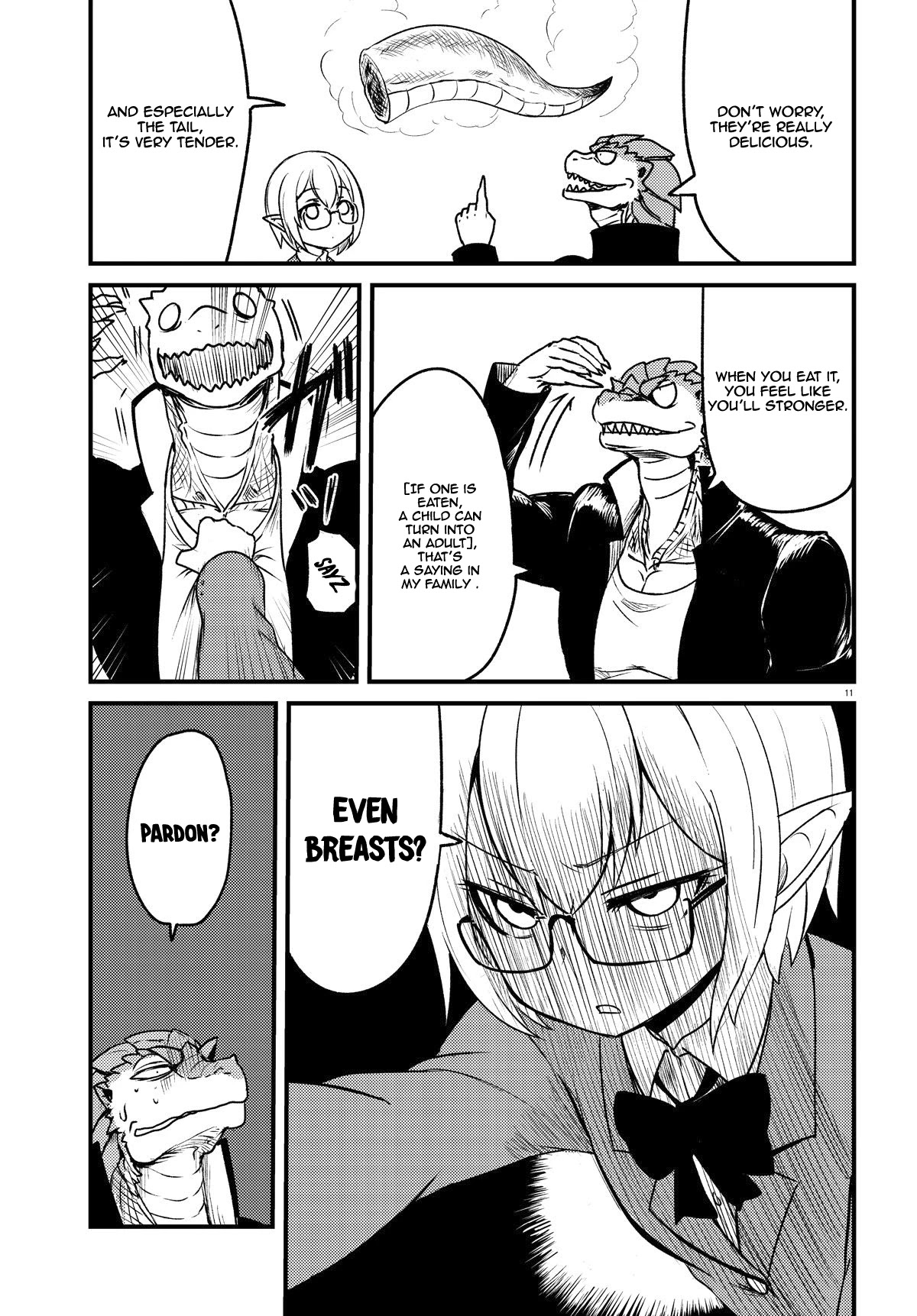 Tokage Bakuhatsu Shiro Chapter 1 page 11 - Chapter 1