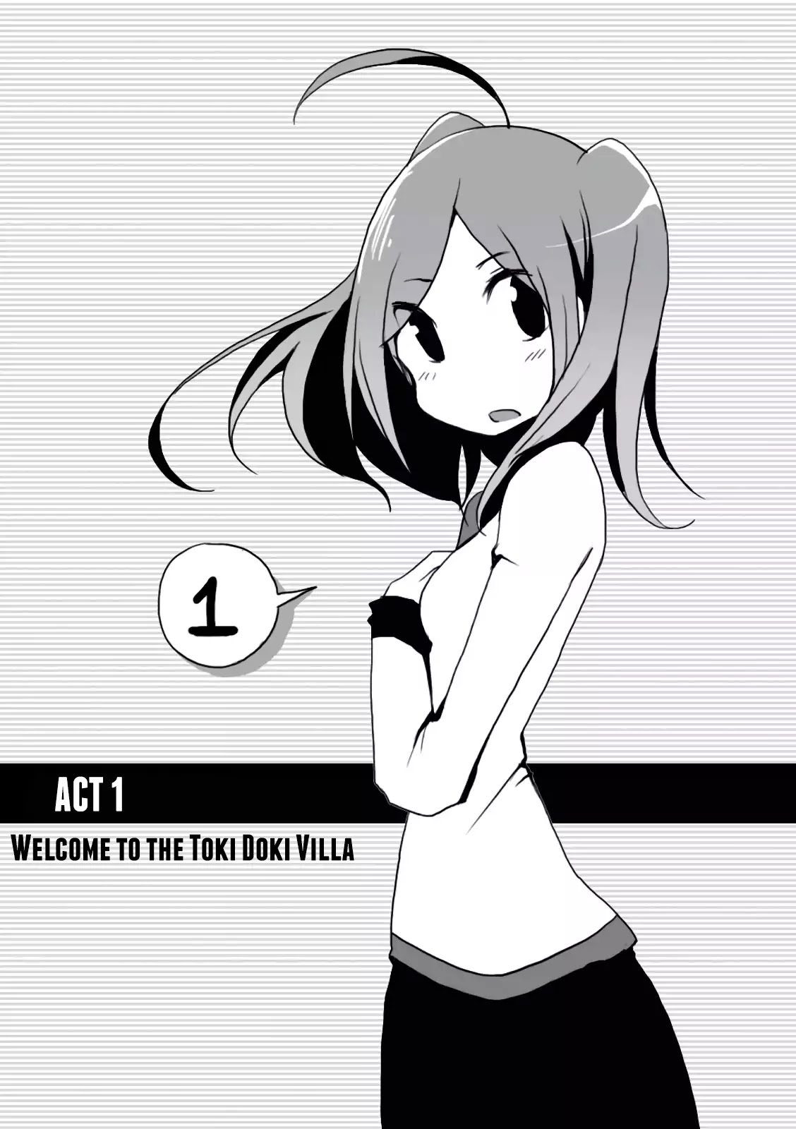 Toki Doki Sou! Chapter 1.1-1 page 6 - Vol.1 Chapter 1.1: Act 1.1: Welcome To The Toki Doki Villa