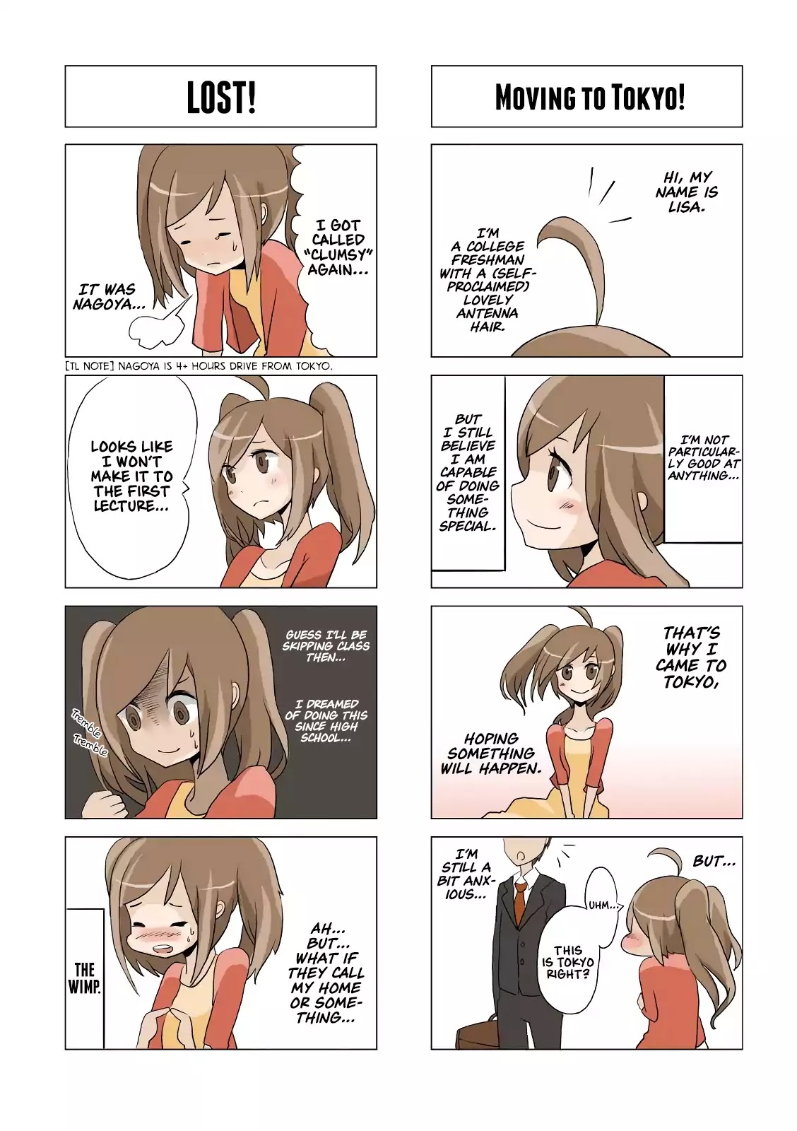 Toki Doki Sou! Chapter 1.1-1 page 7 - Vol.1 Chapter 1.1: Act 1.1: Welcome To The Toki Doki Villa