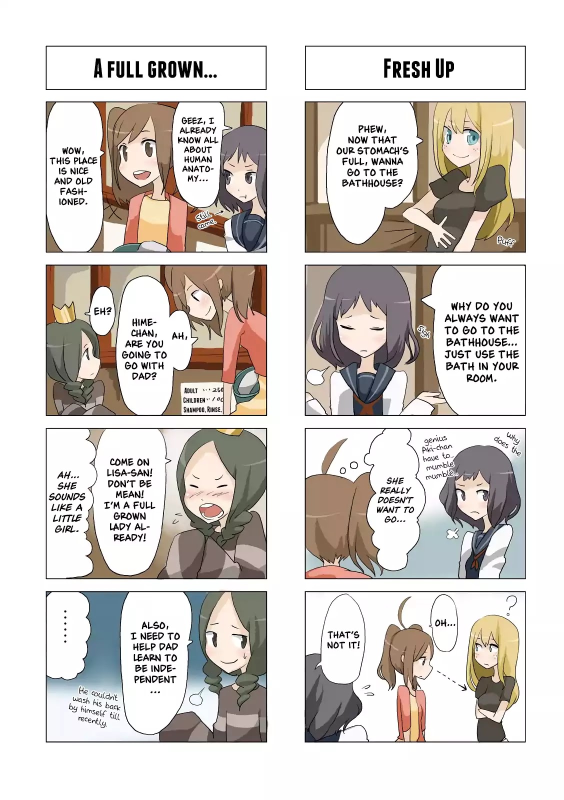 Toki Doki Sou! Chapter 1.1-3 page 5 - Vol.1 Chapter 1.3: Act 1.3: Welcome To The Toki Doki Villa