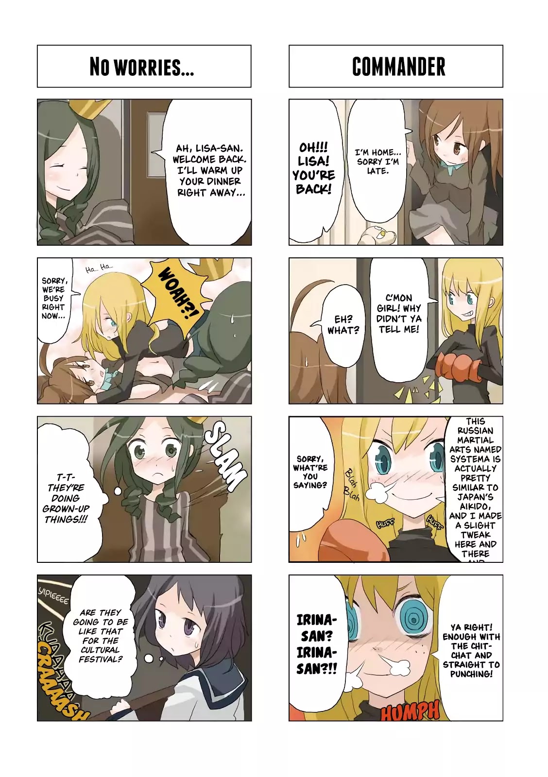 Toki Doki Sou! Chapter 2.2-1 page 6 - Vol.2 Chapter 2.1: Act 2.1: Slow Ticking Time