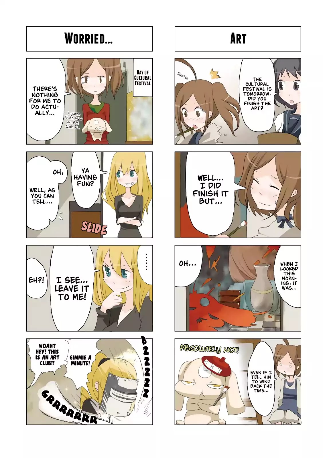 Toki Doki Sou! Chapter 2.2-2 page 2 - Vol.2 Chapter 2.2: Act 2.2: Slow Ticking Time