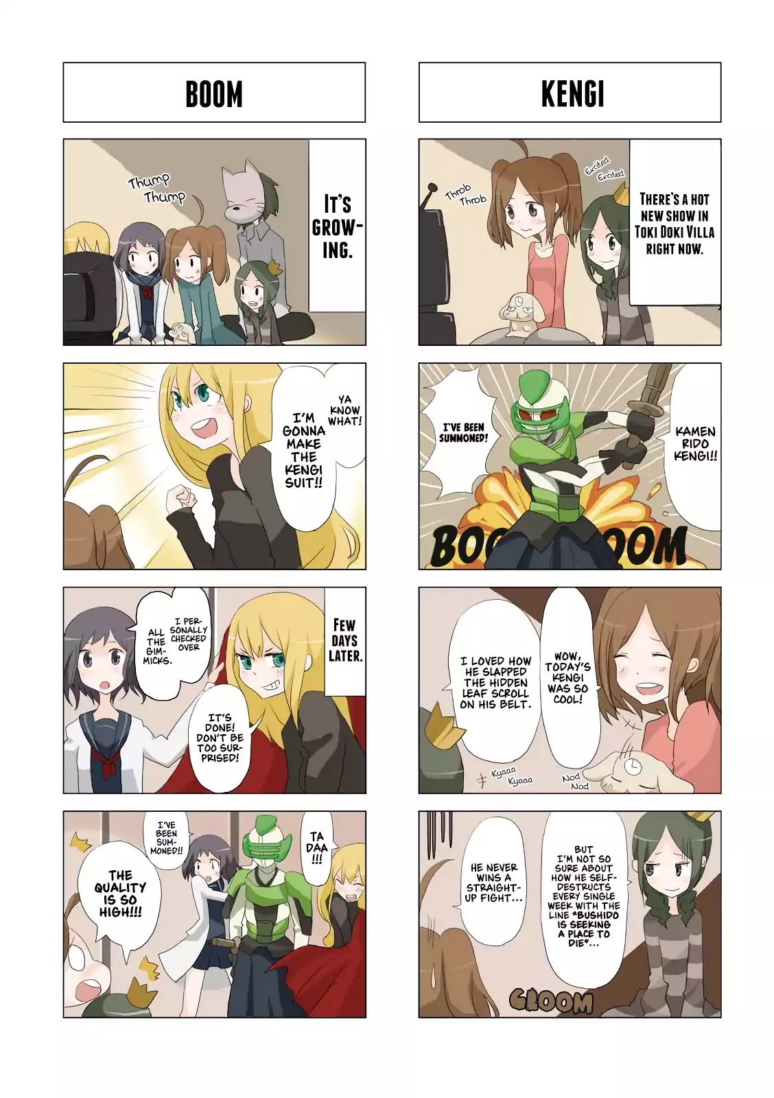 Toki Doki Sou! Chapter 2.2-2 page 4 - Vol.2 Chapter 2.2: Act 2.2: Slow Ticking Time