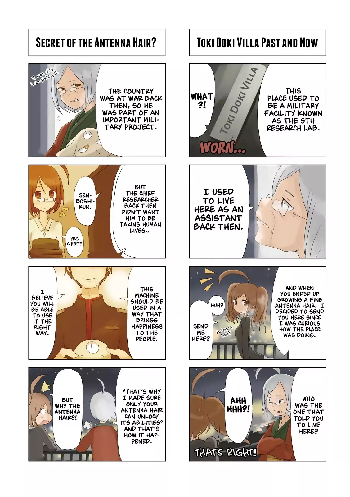 Toki Doki Sou! Chapter 2.2-4 page 6 - Vol.2 Chapter 2.4: Act 2.4: Slow Ticking Time