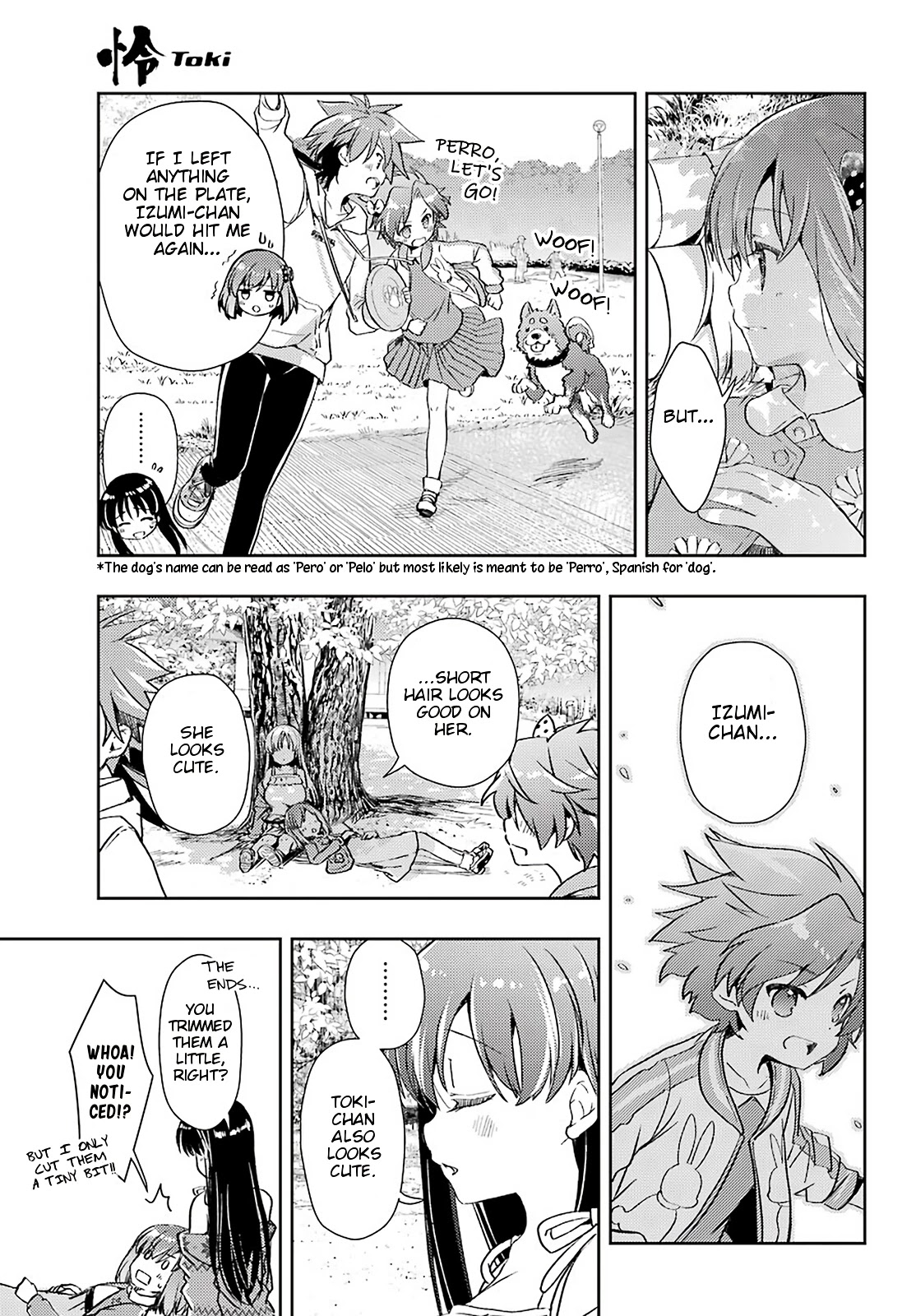 Toki (KOBAYASHI Ritz) Chapter 47 page 8 - Chapter 47: Short Hair