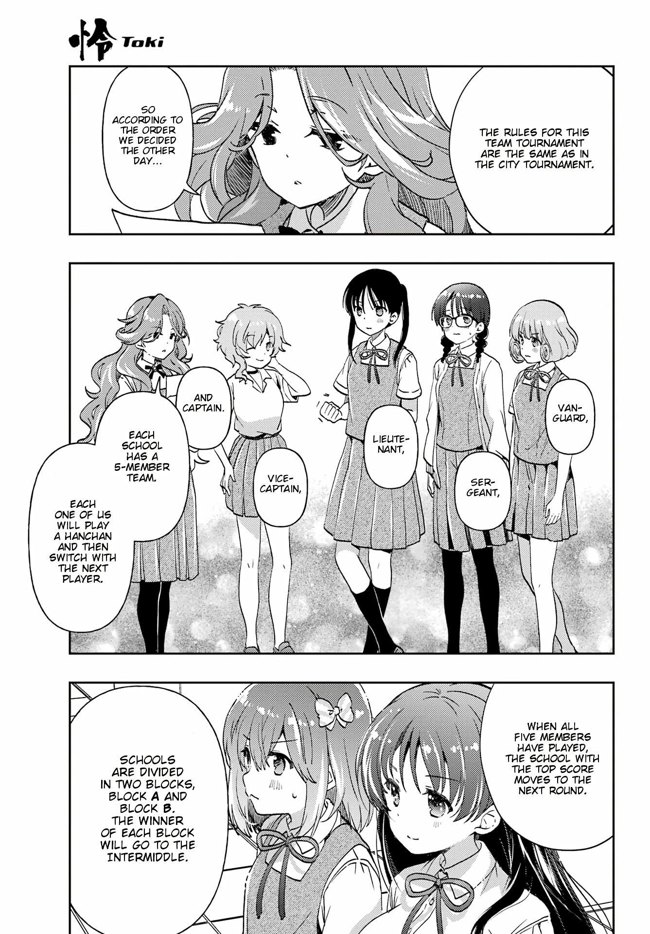 Toki (KOBAYASHI Ritz) Chapter 59 page 7 - Chapter 59: First Match