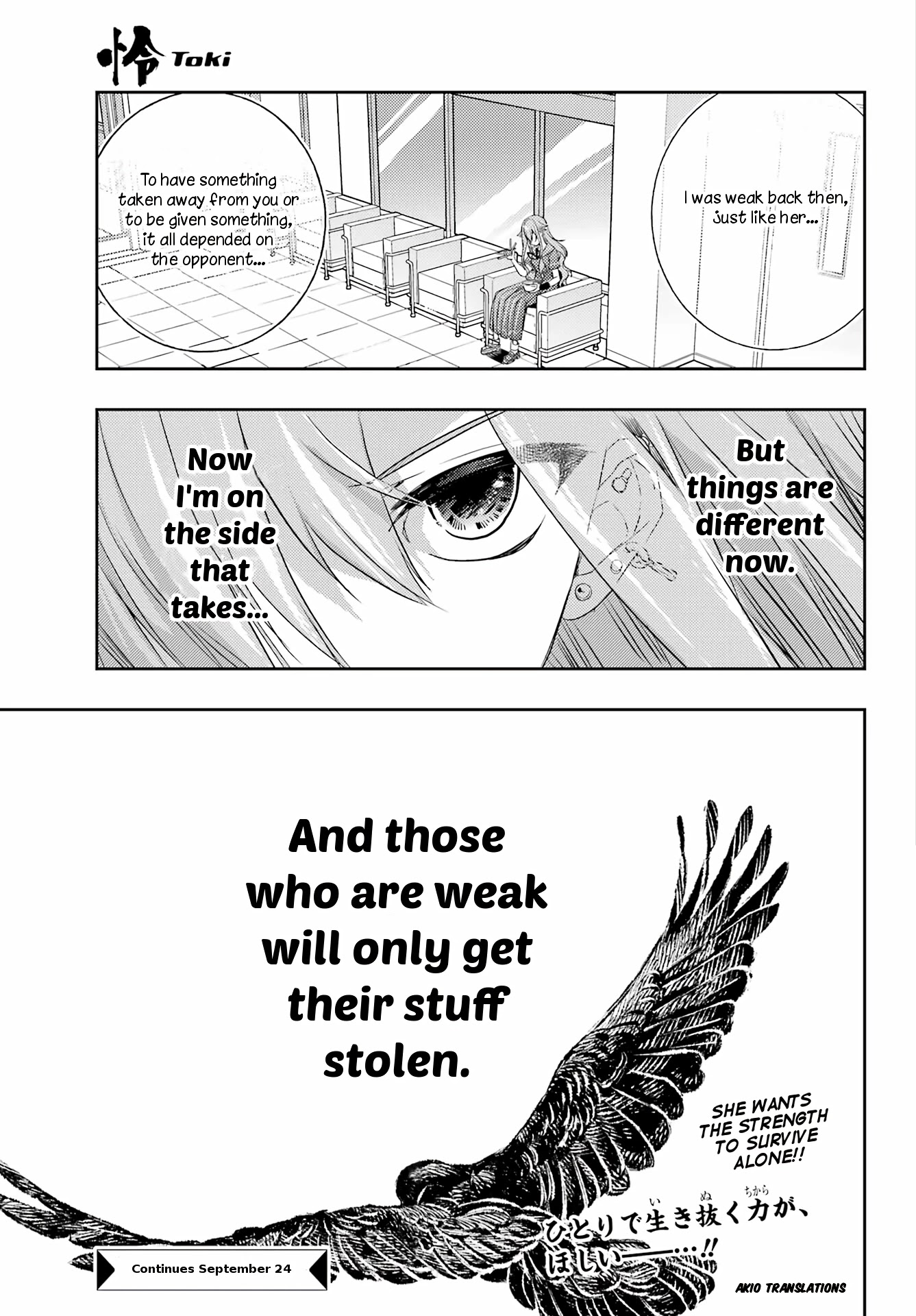 Toki (KOBAYASHI Ritz) Chapter 61 page 34 - Chapter 61: The Weak