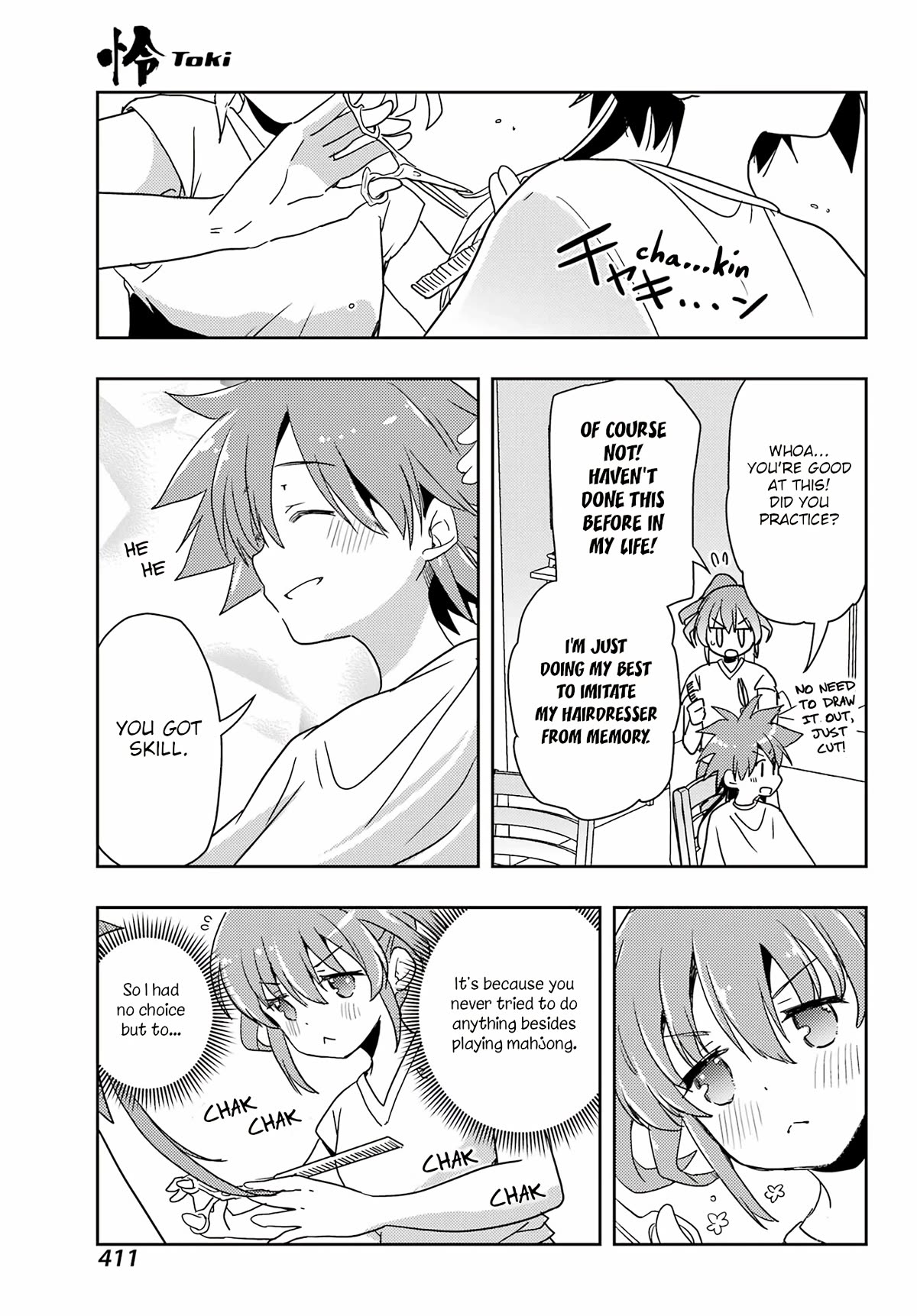Toki (KOBAYASHI Ritz) Chapter 71 page 27 - Chapter 71: Haircutting