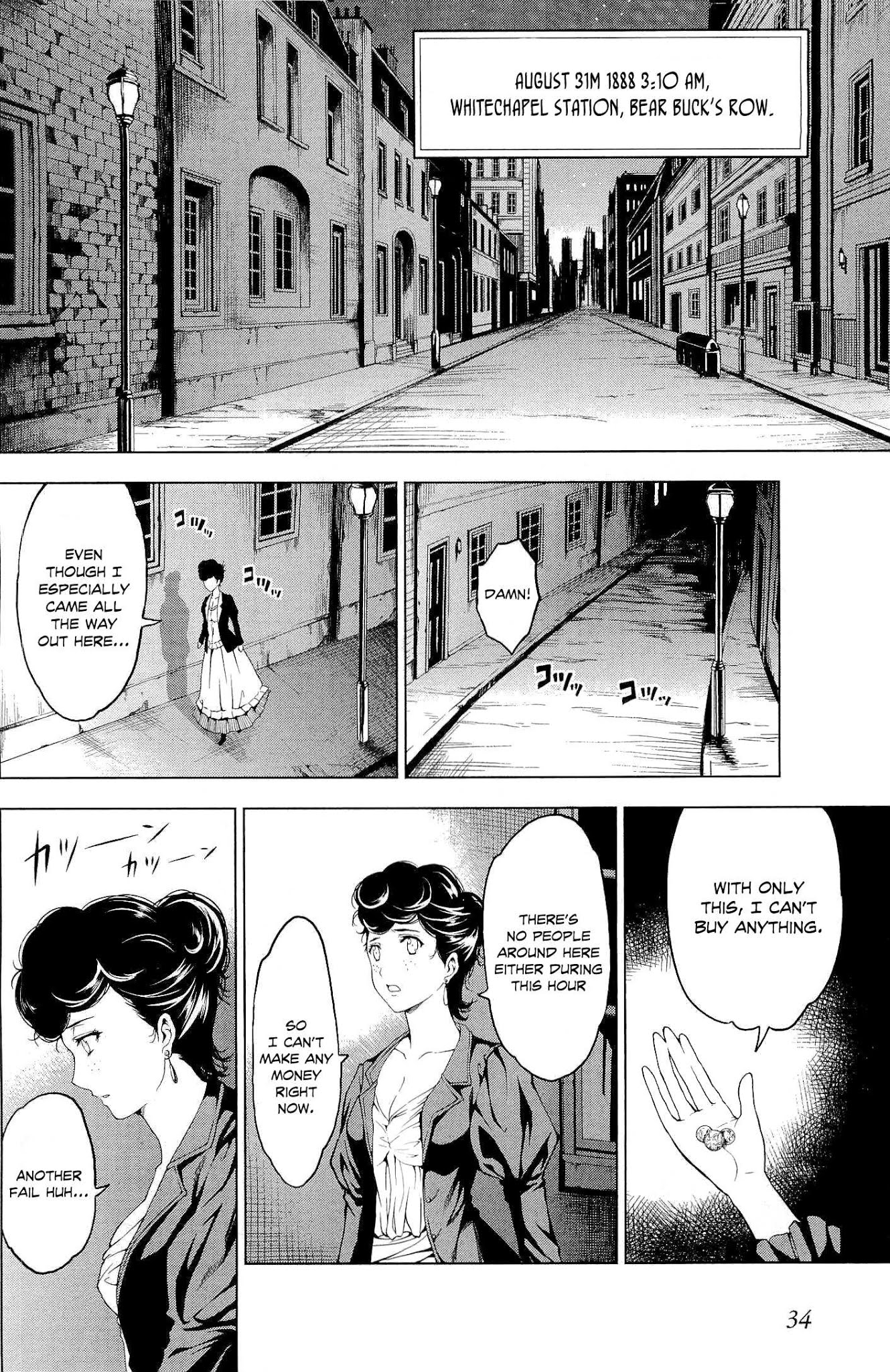 Toki no Shoushitsu Ukeoinin Chapter 1 page 36 - Chapter 1: Case 1 - Jack the Ripper